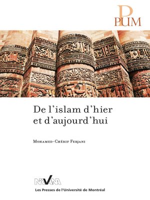 cover image of De l'islam d'hier et d'aujourd'hui